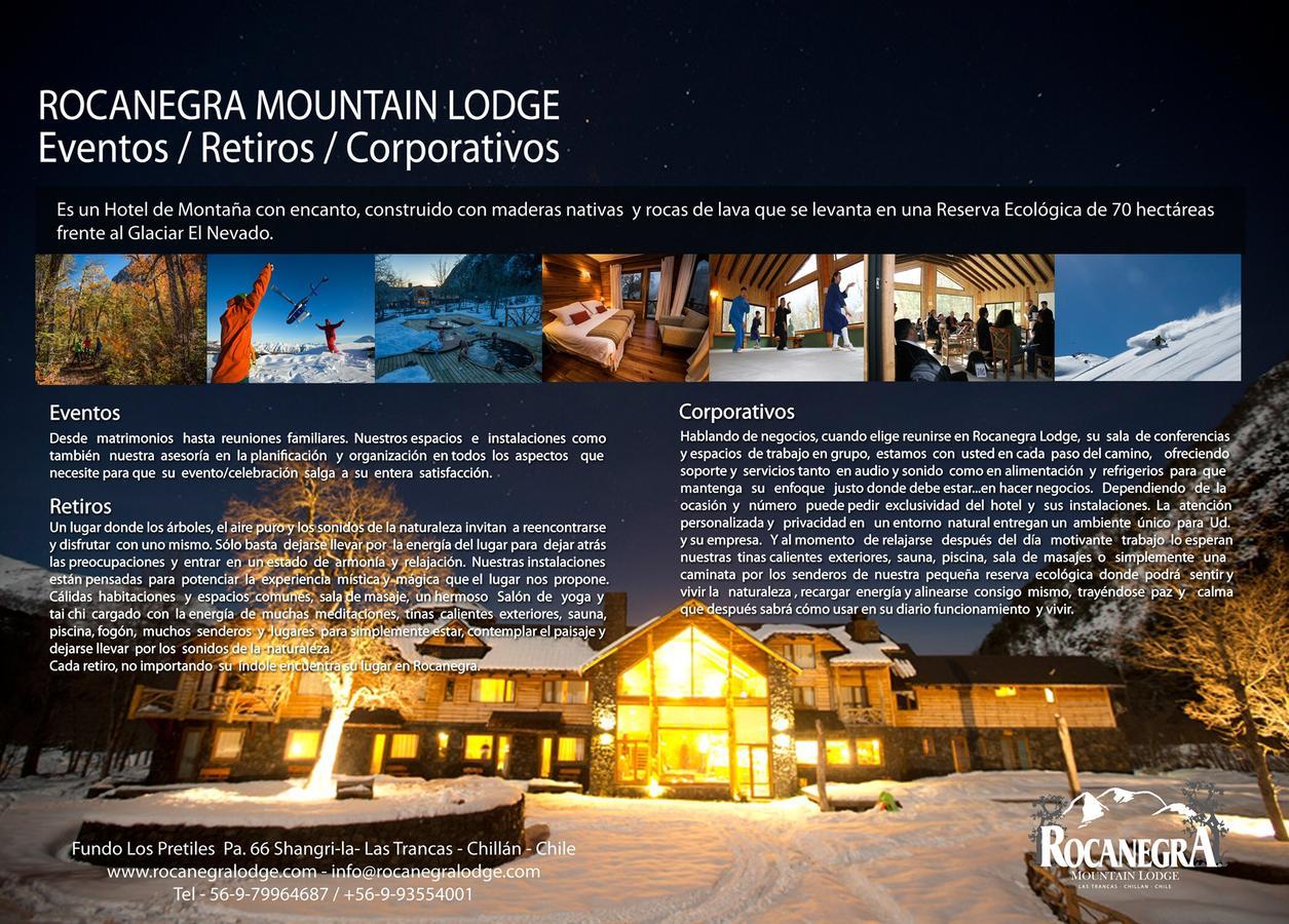 Rocanegra Mountain Lodge Лас Транкас Екстериор снимка